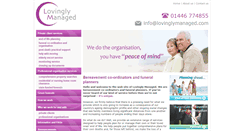 Desktop Screenshot of lovinglymanaged.com